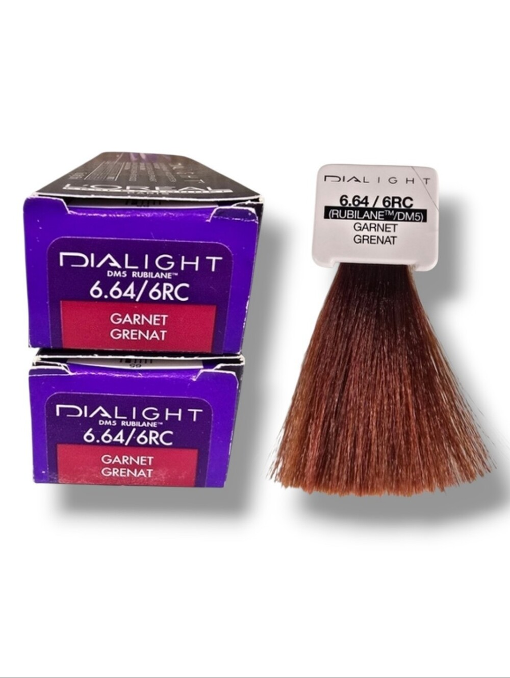 L'Oreal Professionnel DIALight 2 Tubes Ammonia-Free 6.64/6RC Garnet